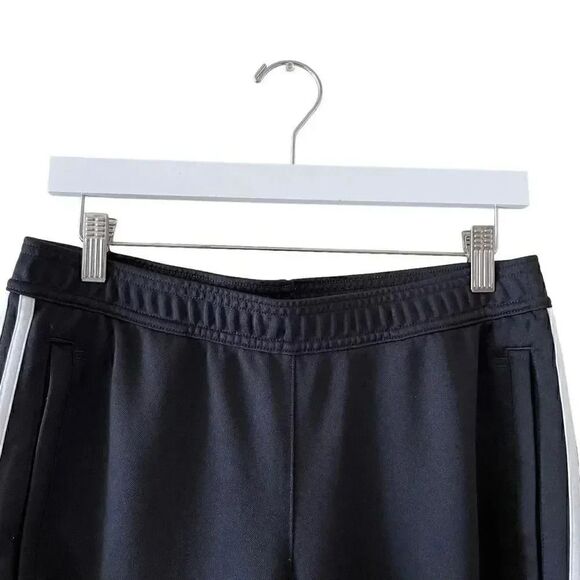 Adidas Capri Workout Pants Athletic Sporty Athleisure Soccer Pockets SZ M #1604 - Picture 2 of 12